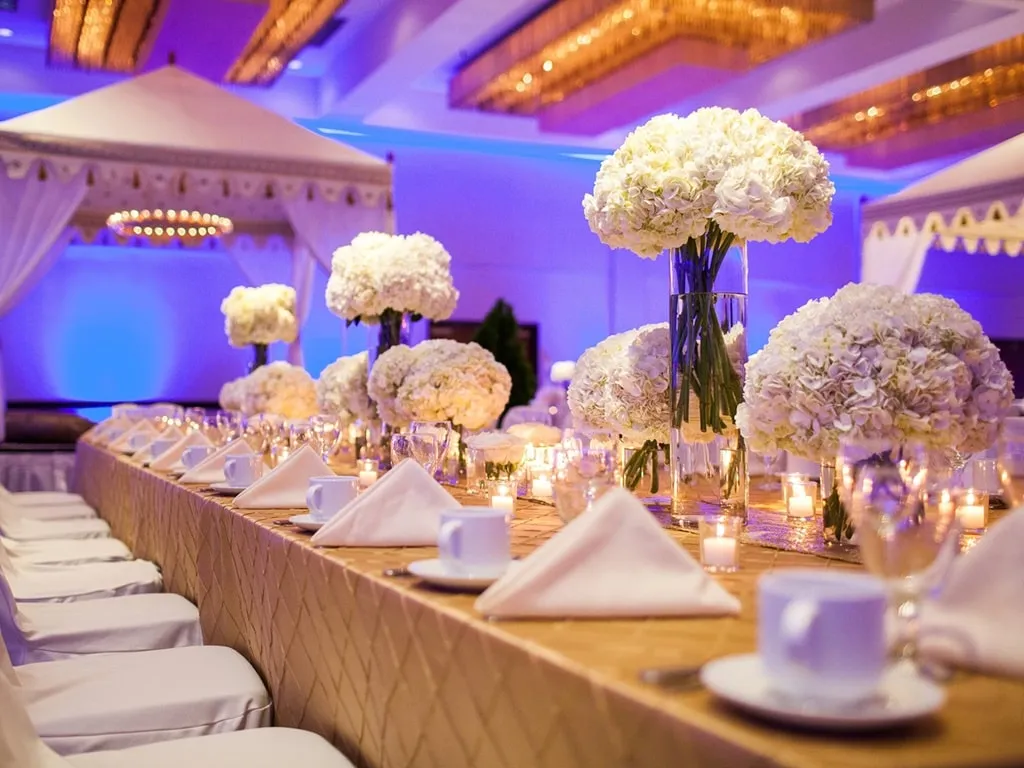 Luxury wedding at Hyatt Regency Kathmandu with banquet halls and modern amenities, suitable for different wedding price budgets.